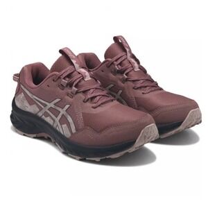 Asics Gel-Venture 9 Womens Trail Running Shoes Mauve Black Size 7.5 Hiking EUC